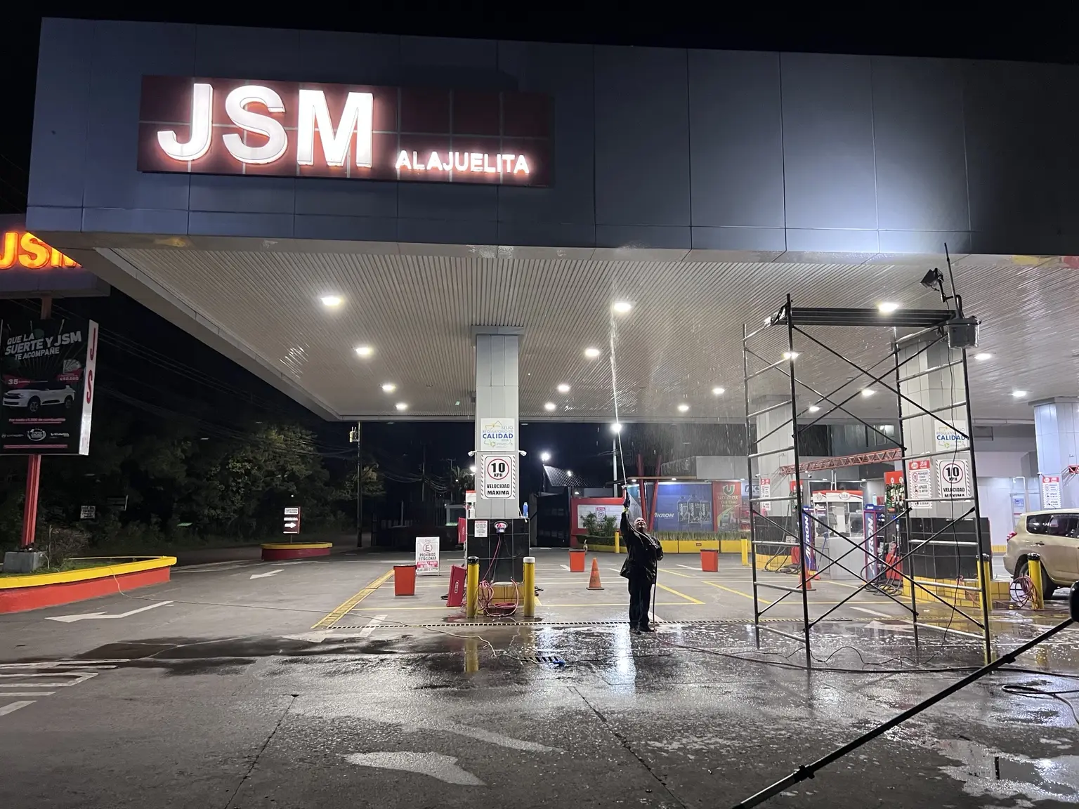 JSM Alajuelita · Comercial · Operación nocturna